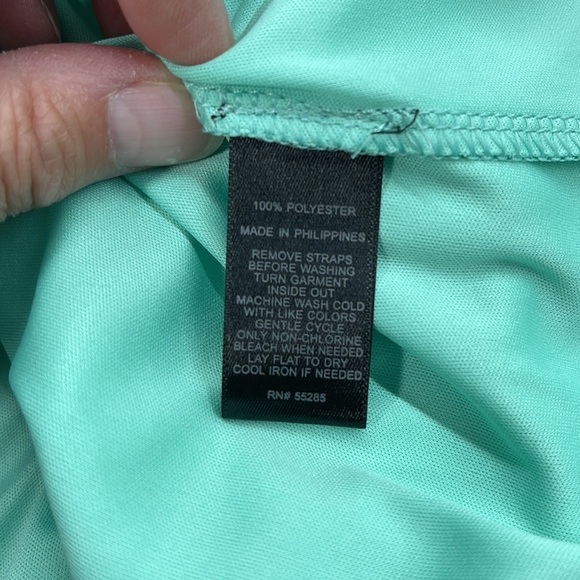 Express NWT Light Green Convertible Strapless Mini Dress Size Medium - Picture 12 of 12